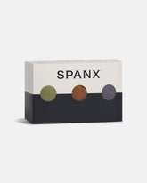 SPANXsmooth™ Fit-To-You Supima® Cotton Thong 3-Pack Box | Olive Leaf/Walnut/Earth Stone